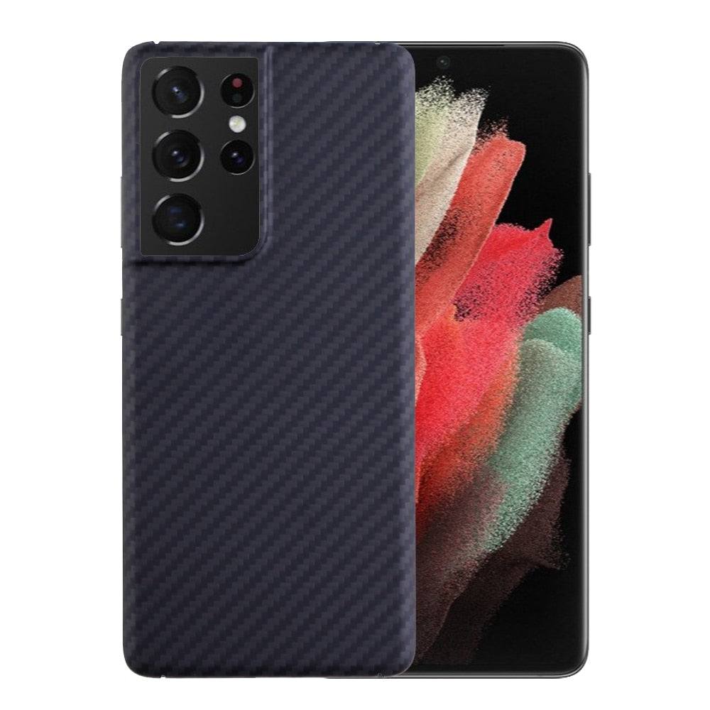 Real Carbon Fiber Phone Case For Samsung Ga;axy S21 Series - Premium Mobile Phone Cases from Dressmycell.com - Just $42.00! Shop now at Dressmycell.com Real Carbon Fiber Phone Case For Samsung Ga;axy S21 Series - Premium Mobile Phone Cases from Dressmycell.com - Just $42.00! Shop now at Dressmycell.com